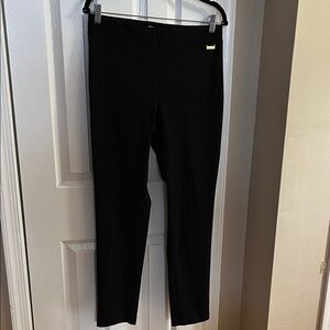 Calvin Klein Black Striped Trousers